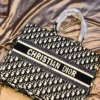 This image shows the CHRISTIAN D'IOR medium size Tote Bag. sale on this website. #womensbag #imported #ladiesbag #bag #christiandior #mediumsizebag #Universitybag.